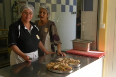 Restauration scolaire semaine de l'Europe en Petite Camargue