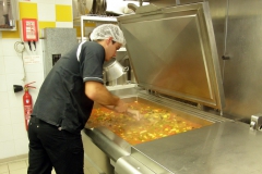 Restauration scolaire semaine de l'Europe en Petite Camargue