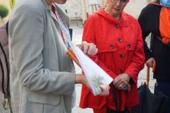 Françoise Lienhard et  Monique Christol,  ajointe déléguée à la culture.