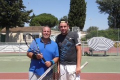 Consolante Homme Victoire de Carbonnel Christian (Tc Calvisson) face à David Ribet (Tc Redessan) 67 62 10