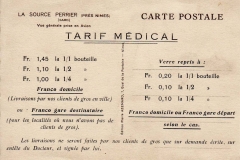08_Tarif médical par carte postale