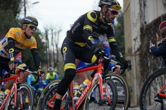 Passage des coureurs cyclistes