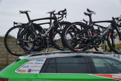 Passage des coureurs cyclistes