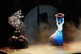 Blue cocoon