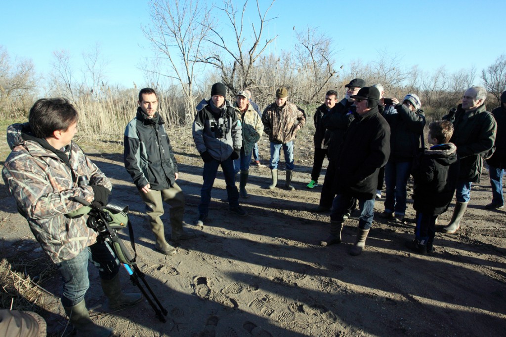 Chasseurs et naturalistes se sont retrouvés pour une belle balade dans la Réserve Naturelle Régionale