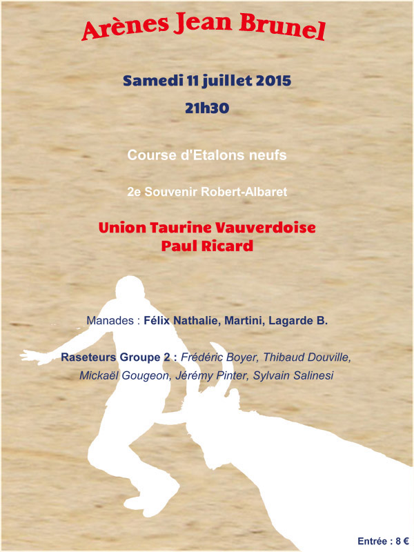 15 07 11 Union taurine course d_etalons neufs
