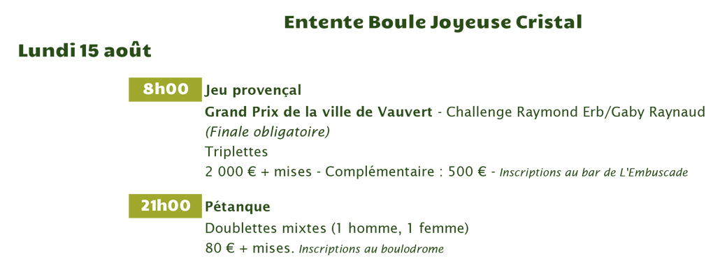 3_Lundi 15 aout 2016_Prog_boules