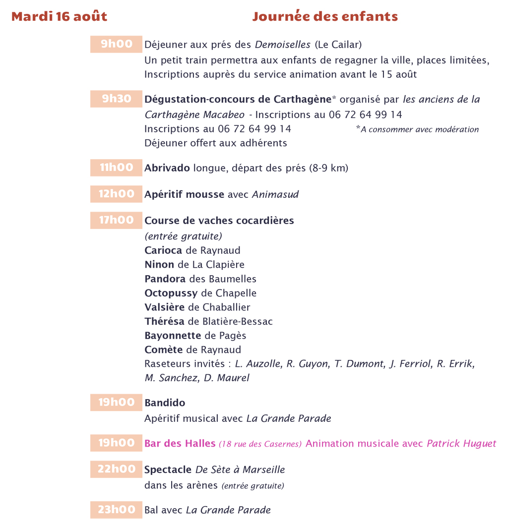 4_Mardi 16 aout 2016_Prog