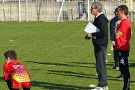 Jean Coy, président de l'école de rugby du RCV