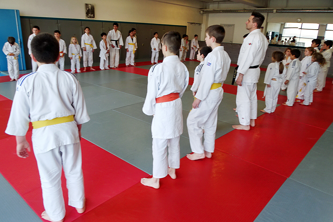 Un stage de judo plein d’allant et d’enthousiasme