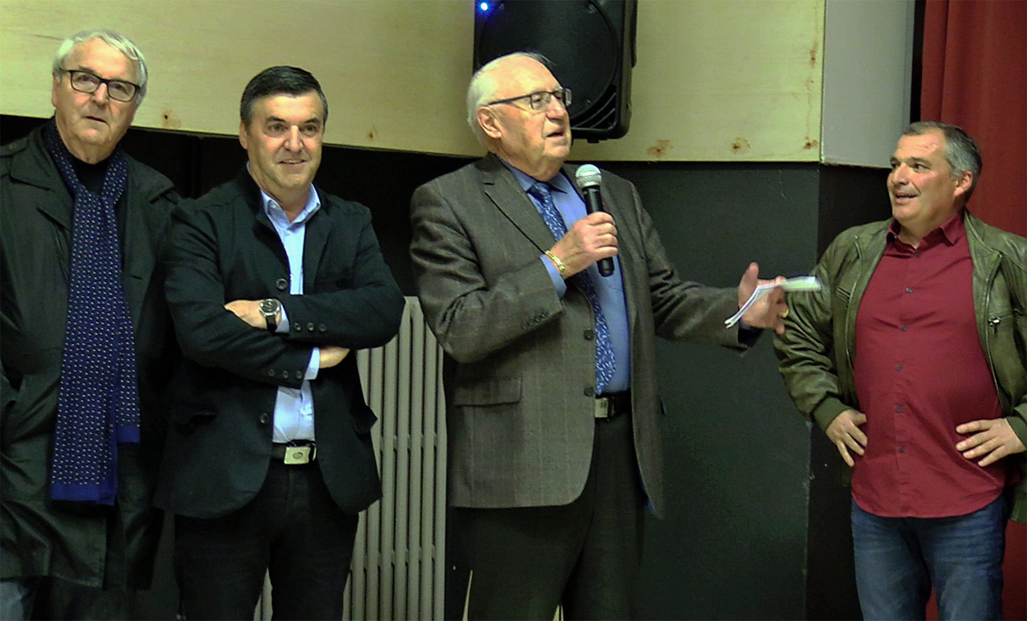 Deux dirigeants du Gallia Club de Gallician récompensés