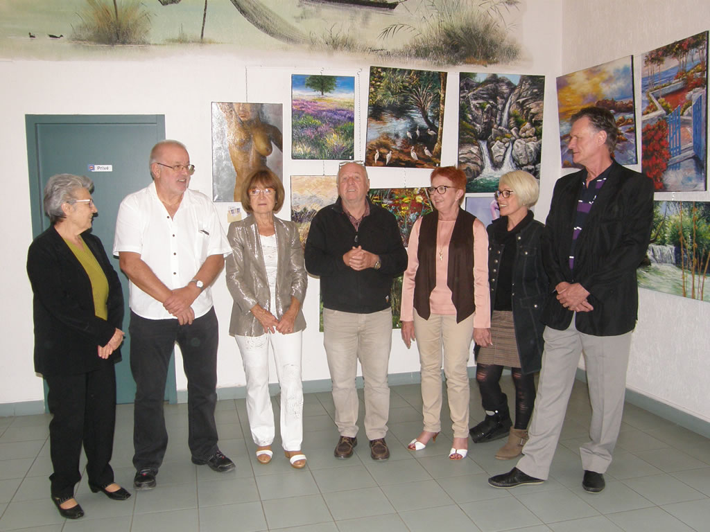 Gallician : six peintres amateurs s’exposent à la capitainerie