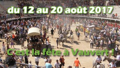 Fête votive Vauvert