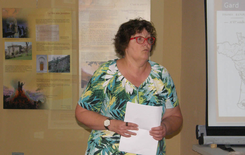 Vauvert : conférence de Patricia Carlier et exposition sur les camisards