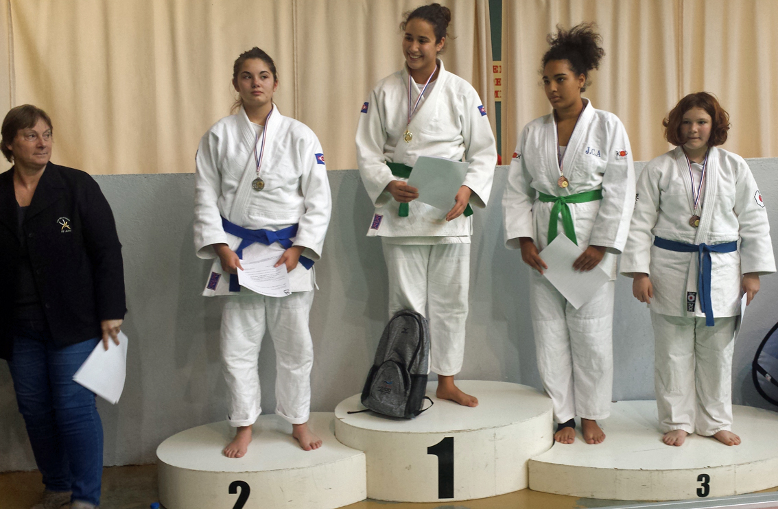 Justine Chevalier, qualifiée pour la Coupe de France de judo