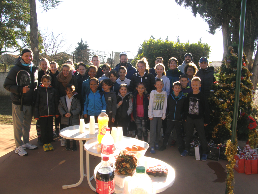 Vauvert : le club de tennis a fêté noël