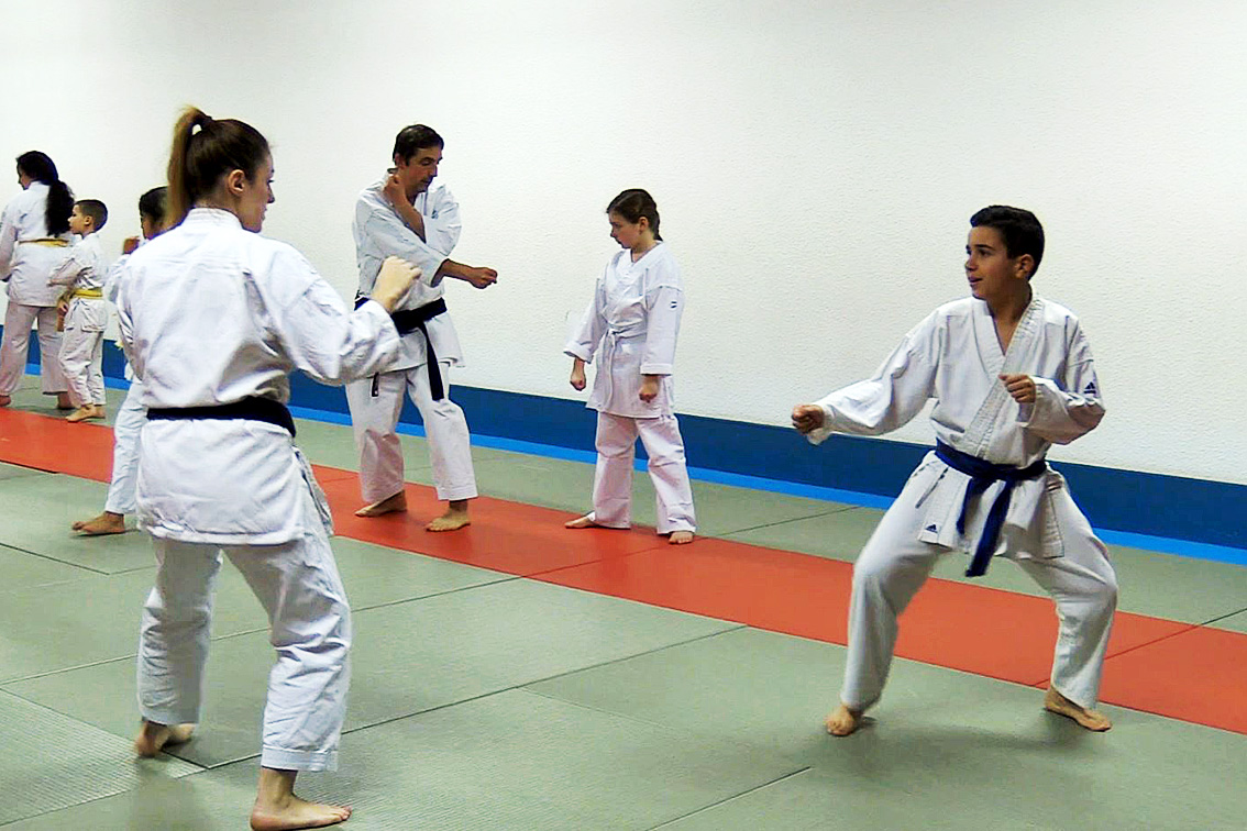 Mohamed Akouh prépare les championnats de France de karaté
