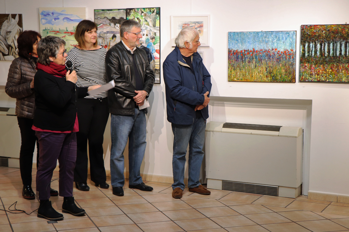 4ème salon de peinture : Les artistes amateurs présentent leurs créations