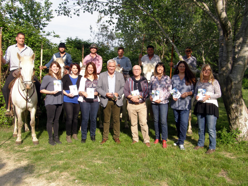 Lancement de la saison estivale de l’office de tourisme à la manade Félix