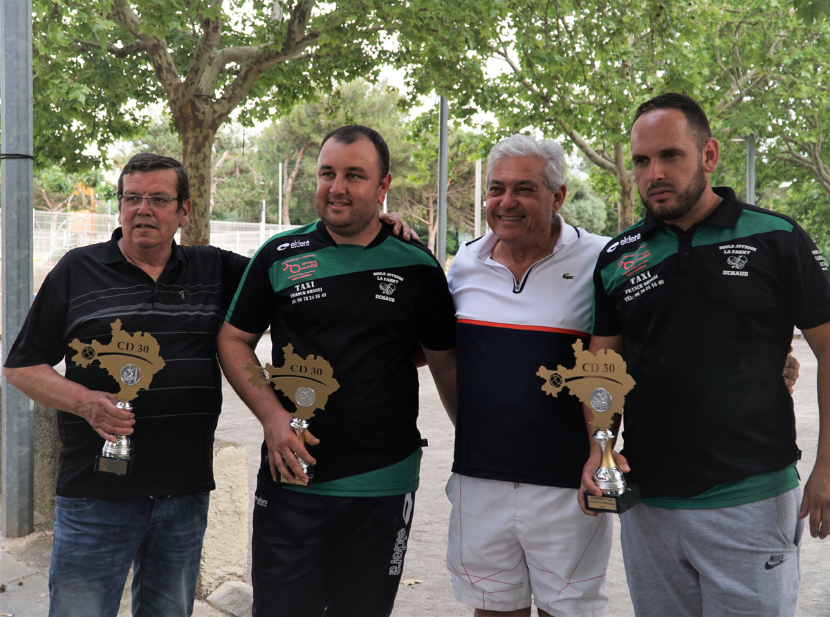 Beauvoisin : Championnat du Gard Doublette Jeu Provençal 2018