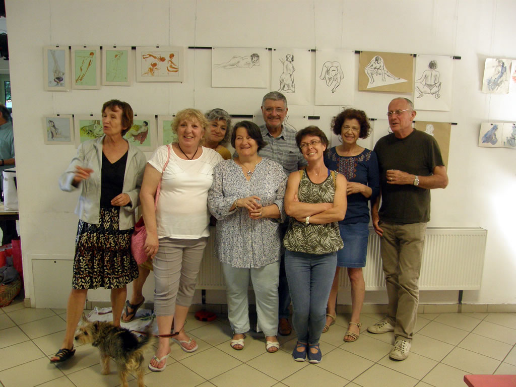 Vauvert : vernissage de l’exposition « Dessins de Nu et Gravures »