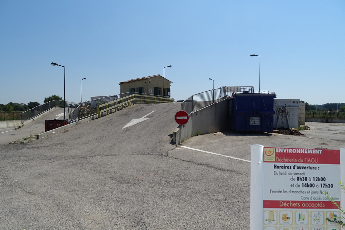 Travaux de mise aux normes de sécurité dans les déchèteries