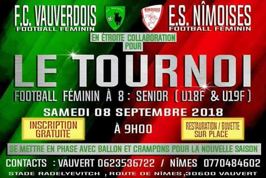 Le Football Club Vauverdois organise son premier tournoi féminin